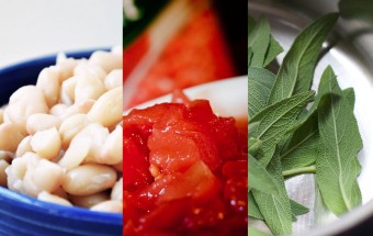White Beans With Tomato and Sage